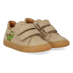 Angulus - Dinosaur Double Pattern Sneakers | Sand