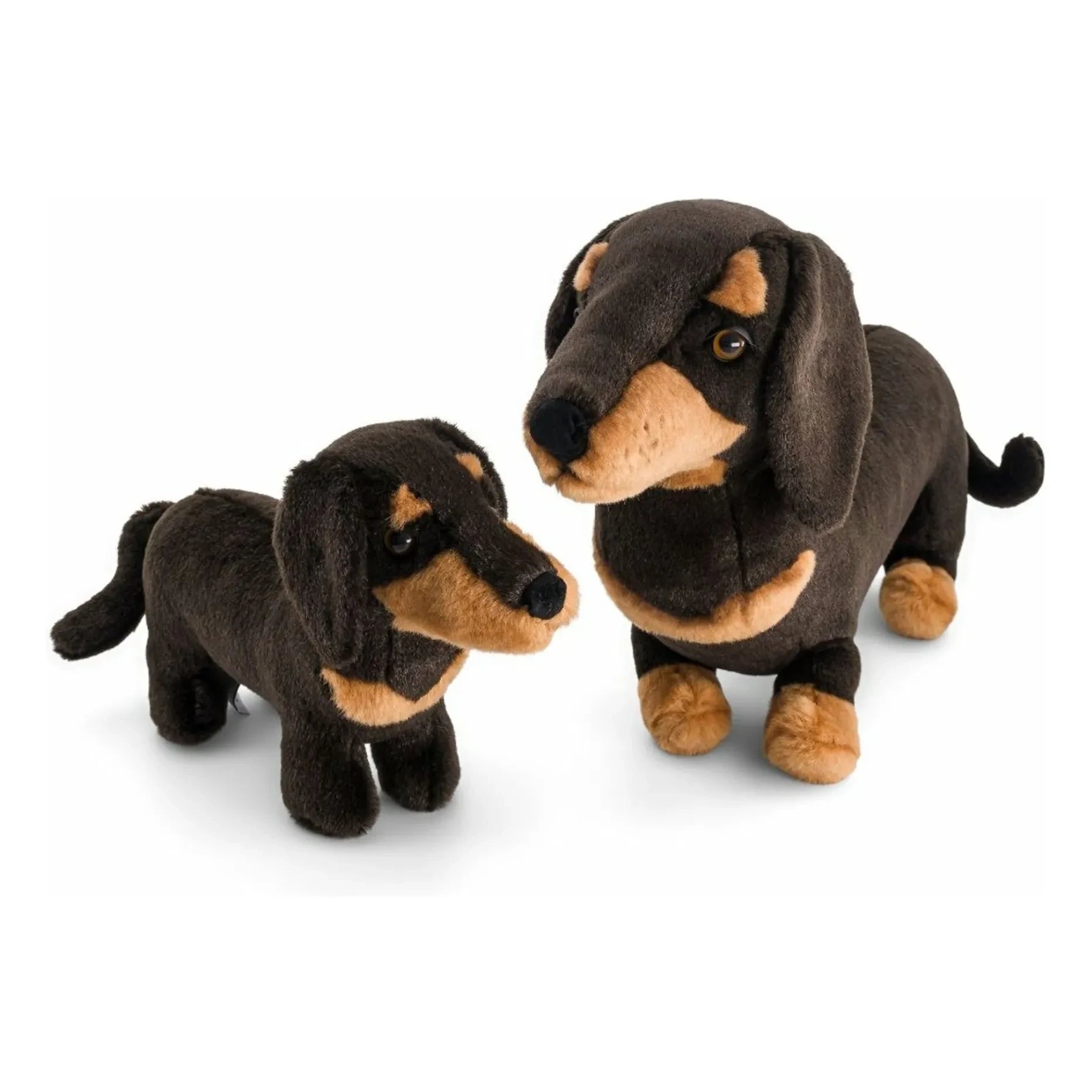 La Pelucherie - Eugène Dachshund Plush 40 cm | Black