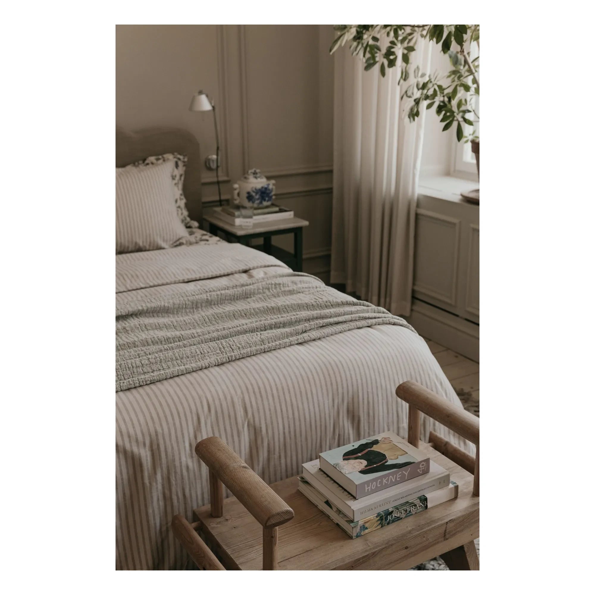 garbo&friends - Striped Bedding Set | Beige