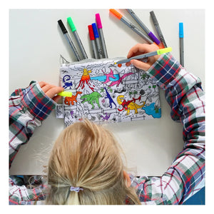 EatSleepDoodle - Dino Coloring Set