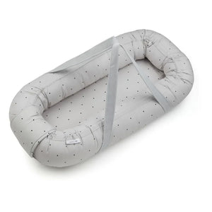 Liewood - Organic Cotton Soft Dot Musa Basket | Gray