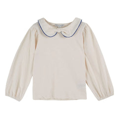 Emile et Ida - Picote Organic Cotton T-Shirt | Cream