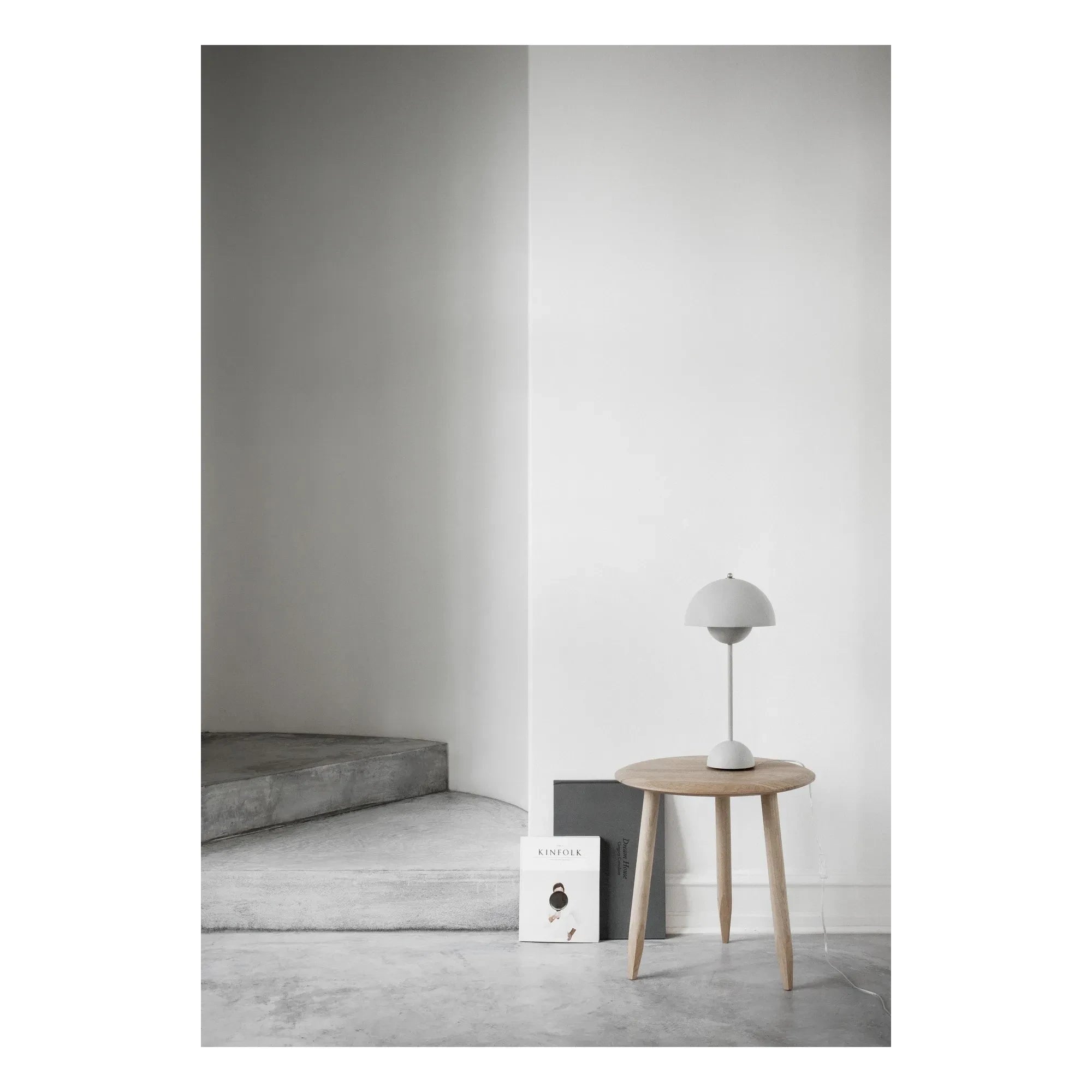 & Tradition - Flowerpot VP3 Lambası, Verner Panton tasarımı, 1969 | Gri