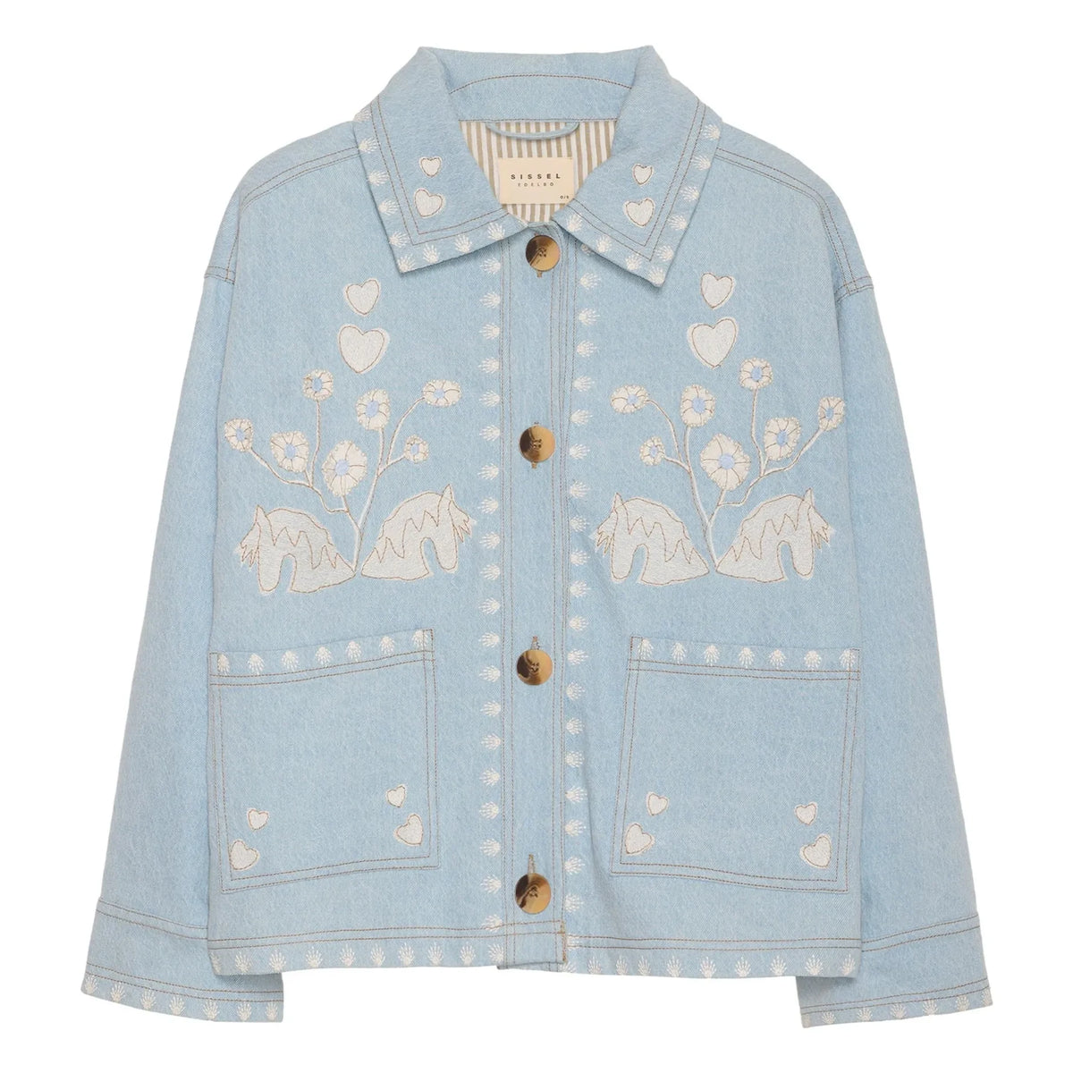 SISSEL EDELBO - Christer Denim Jacket | Blue