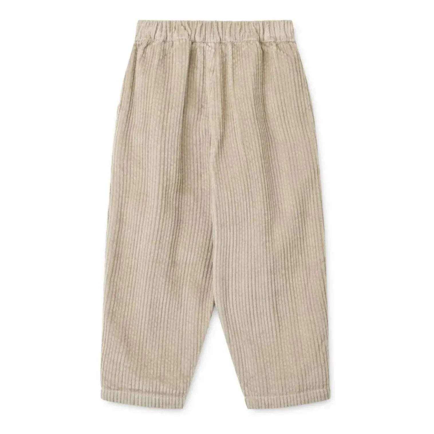 Liewood - Borris Organic Cotton Velvet Pants | Beige