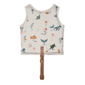 Liewood - Deniz Creature / Sand-colored Swim Vest