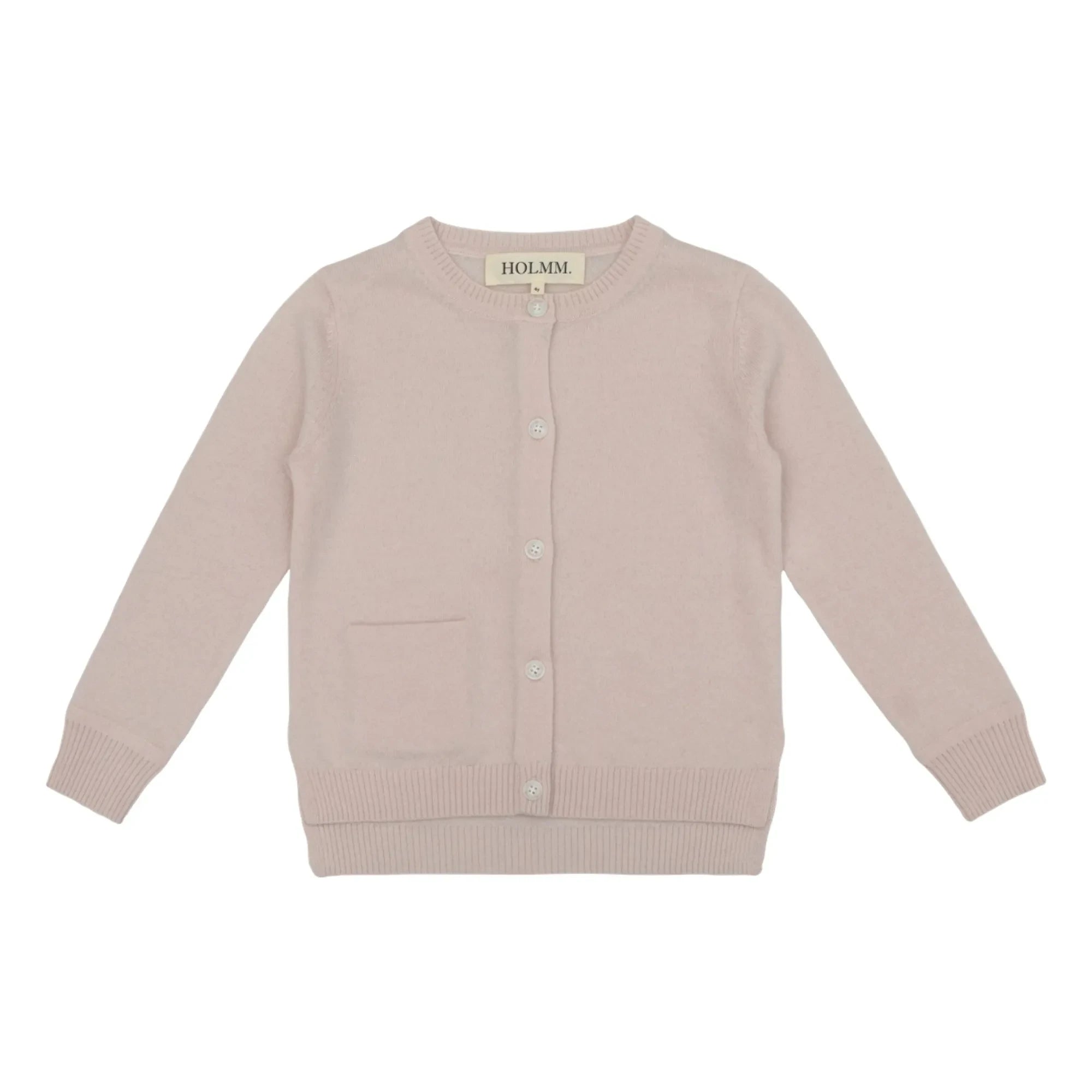 Holmm - Mulle Cashmere Cardigan | Dust Pink