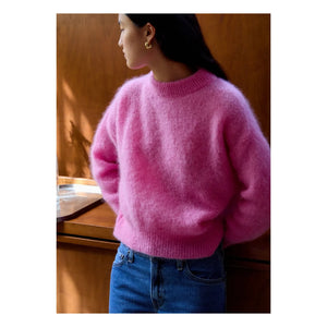 Surprise Paris - Jane Super Kid Mohair Sweater | Pink