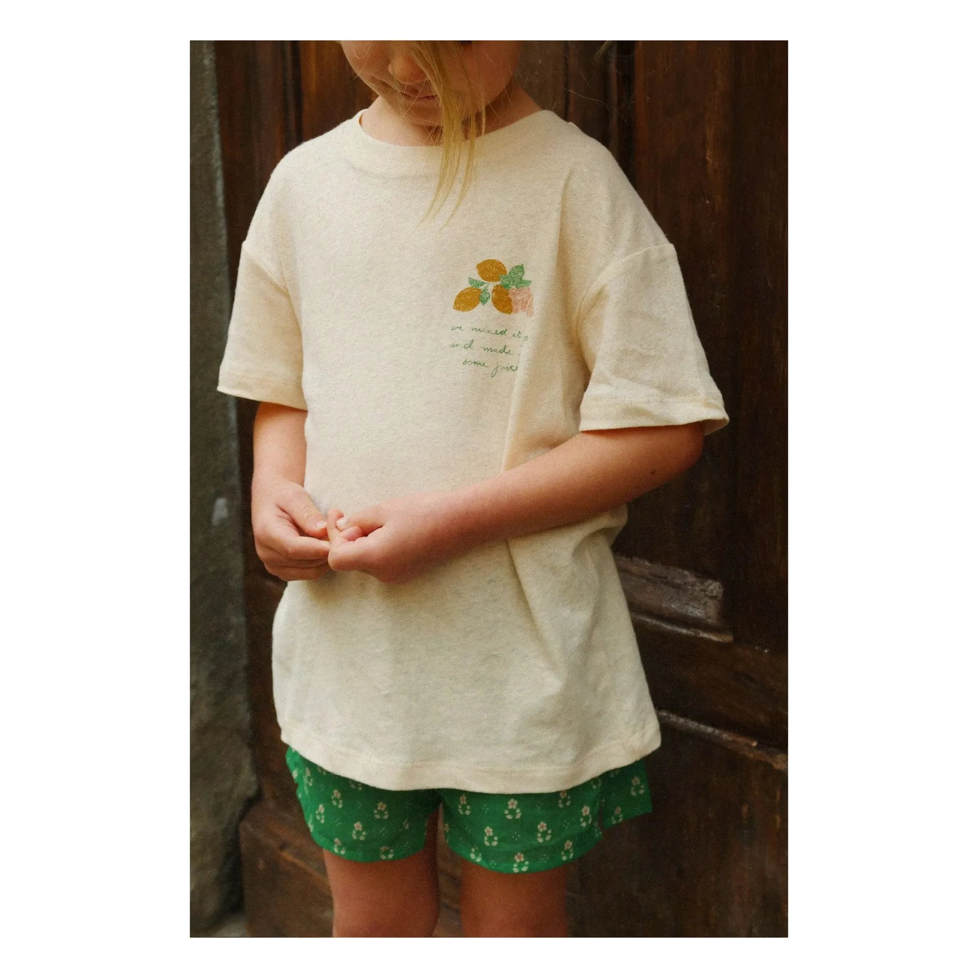 Konges Sløjd - Organic Cotton Camisole Shorts | Green