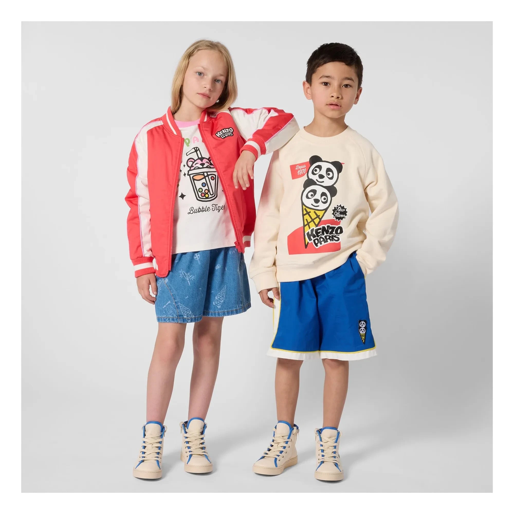 Kenzo - Happy Sweet Bubble Tiger T-shirt | White