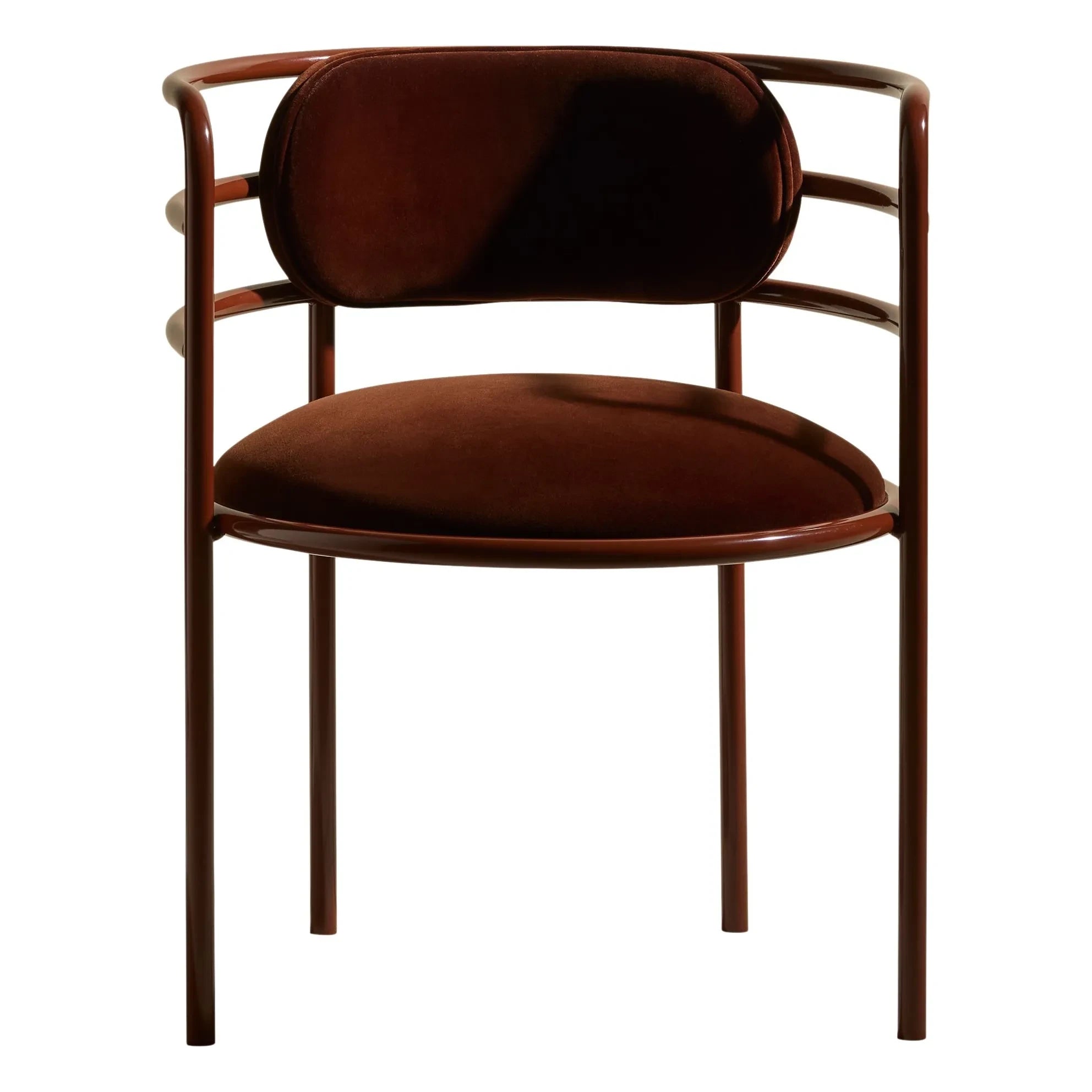 Maison Sarah Lavoine - Moon velvet chair | Chocolate