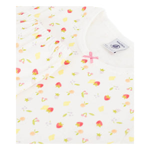 Petit Bateau - Capri Fruit Pajamas | Ecru
