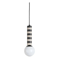Present Time - Striped Pendant Lamp | Night Blue