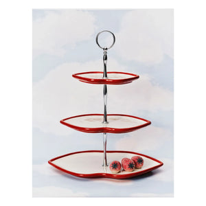 Serax - 3-Tier Cake Stand, Wouters & Hendrix | Red