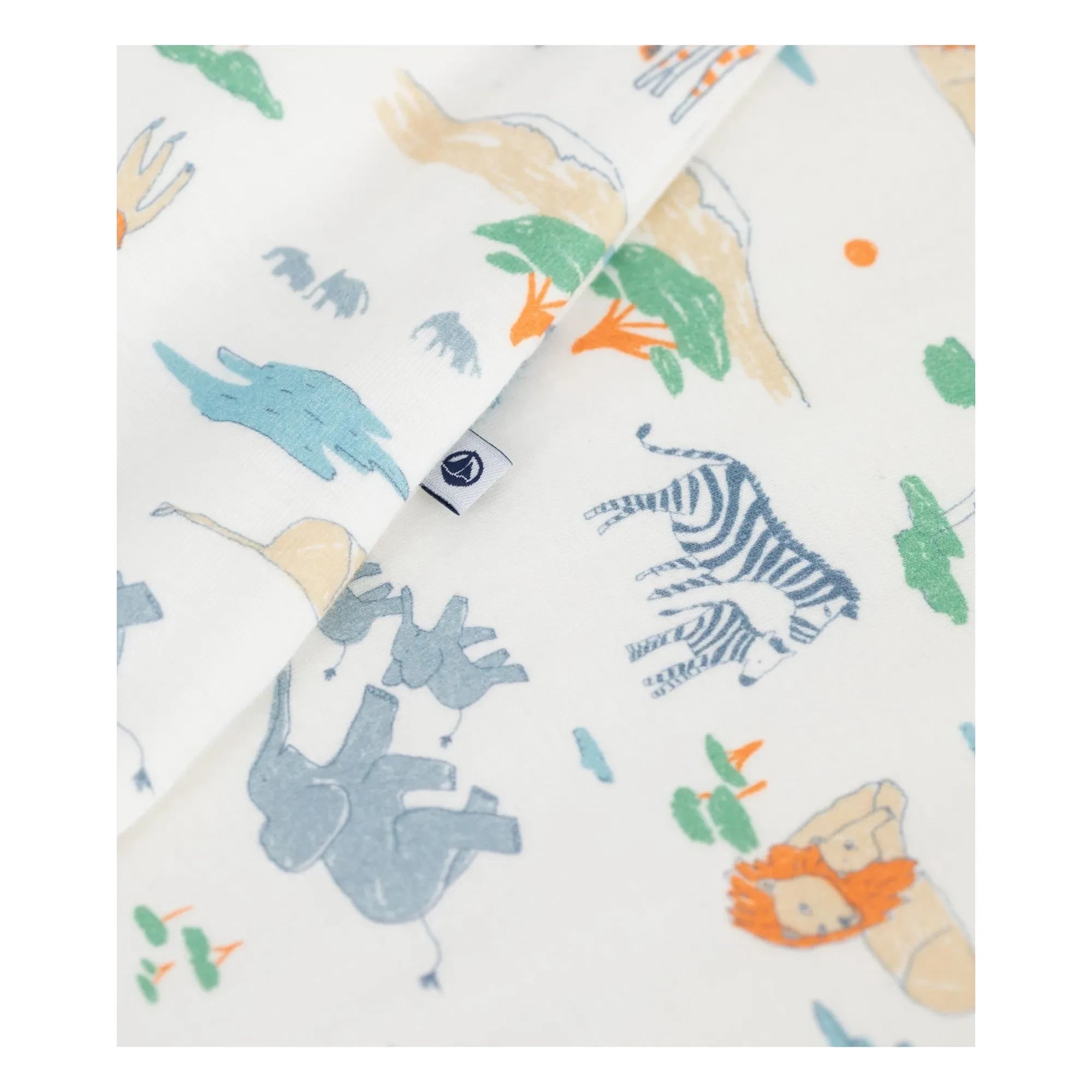 Petit Bateau - Savan Organic Cotton Sleep Sack | White