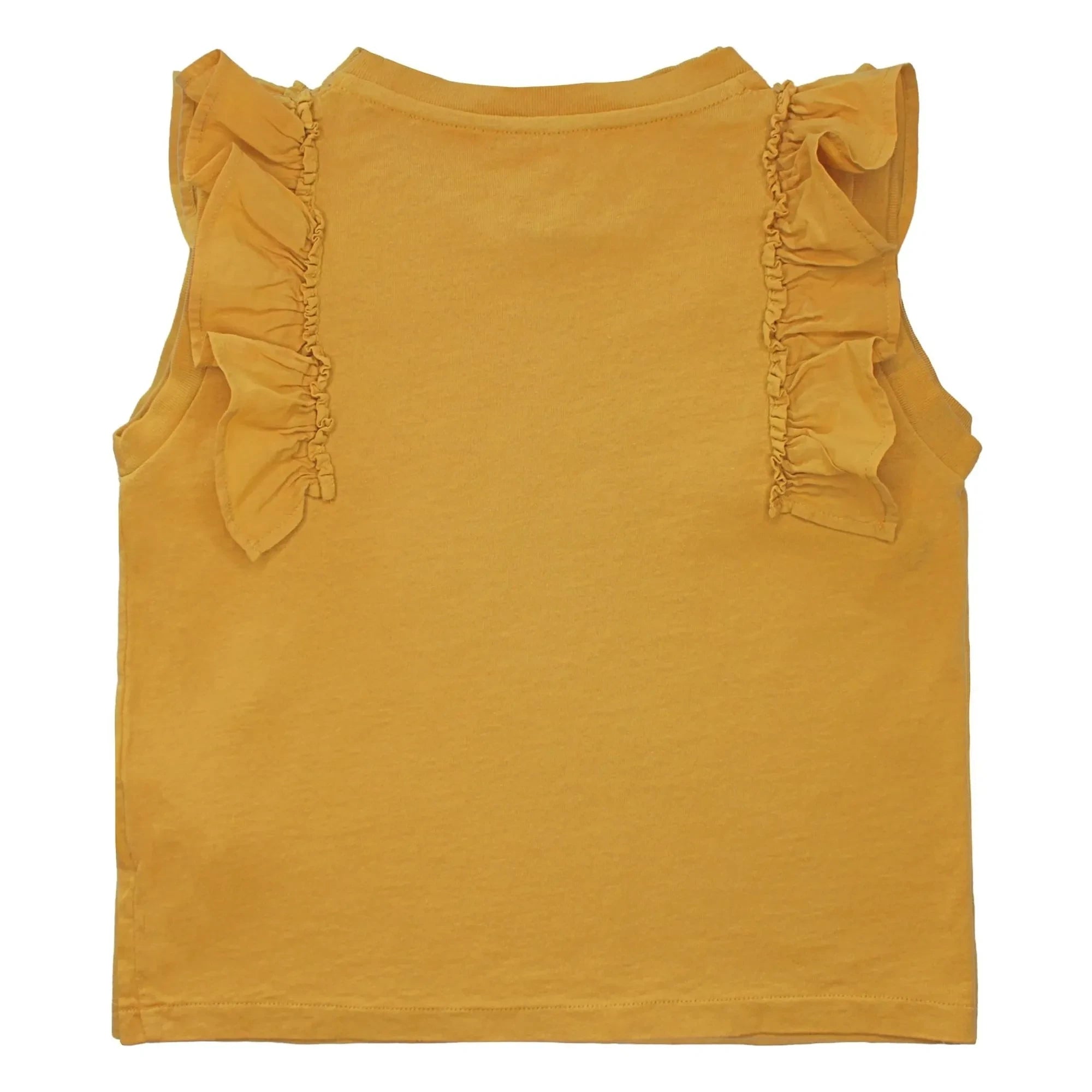 Babe & Tess - Volants Antonella T-Shirt | Ochre