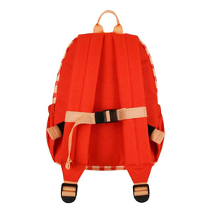 Jelly Mallow - Carreaux Backpack | Red