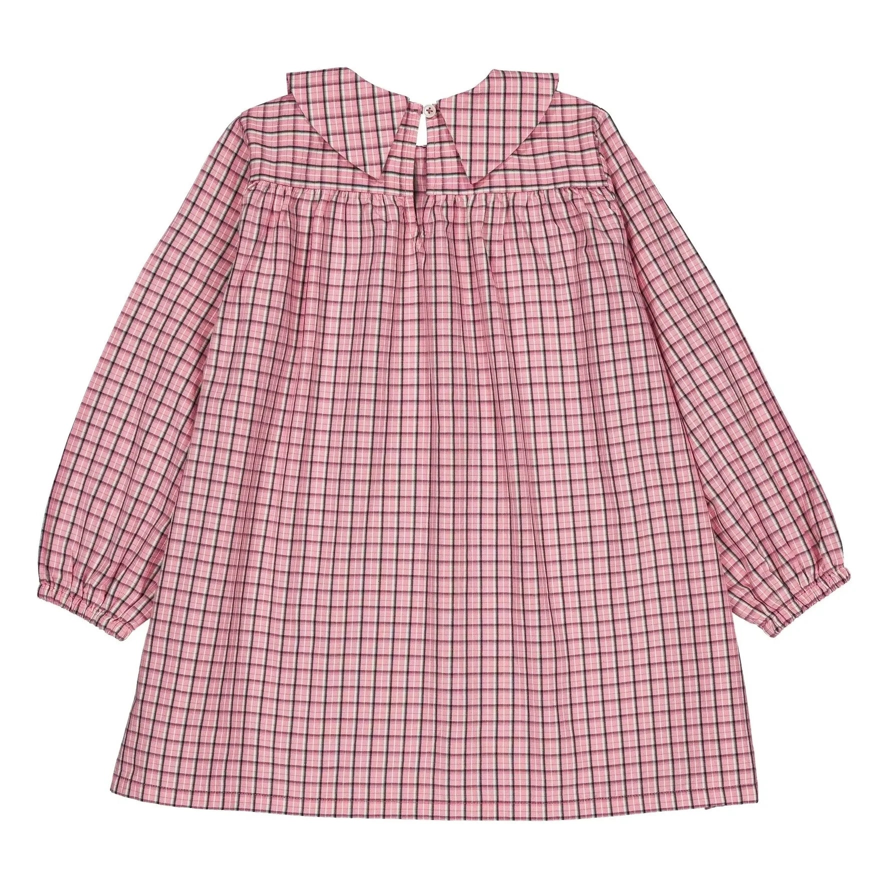 Hello Simone - Gatsby Checked Dress | Pink