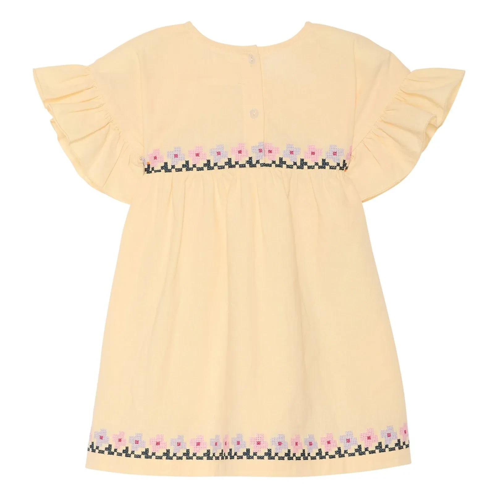 SISSEL EDELBO - Ohio organic cotton dress - Children's collection | Light yellow