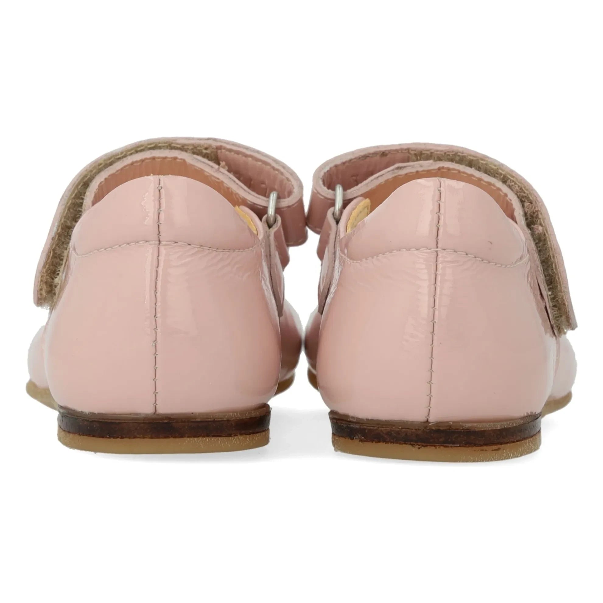 Angulus - Scratch patent ballet flats | Light Pink