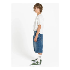 Finger in the nose - Bermuda Denim Oversize Sacha | Denim Blue