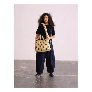 Olend - Ona Soft Puantiyeli Çanta | Açık sarı