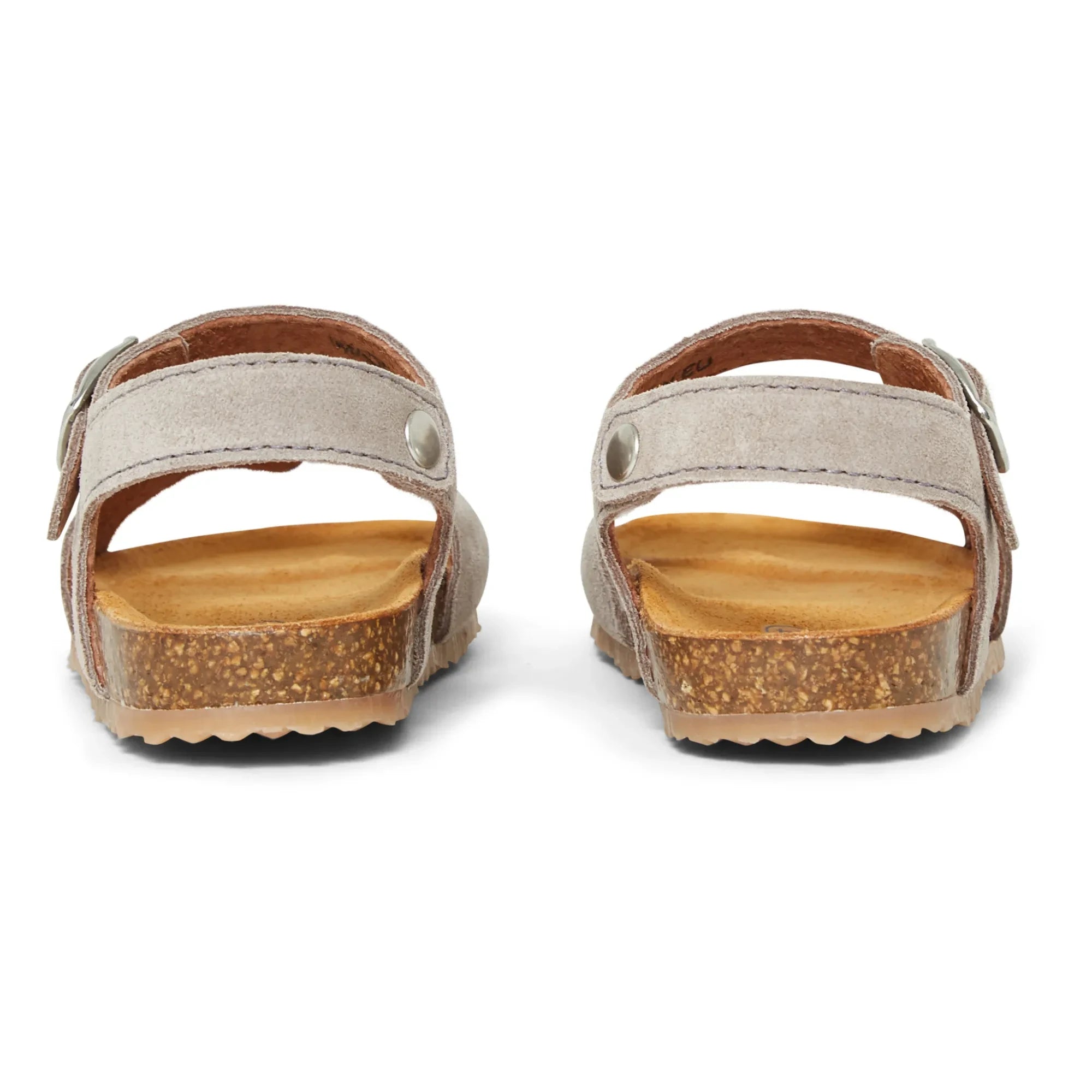 Pèpè - Two Con Me - Suede T-Bar Sandals | Taupe Brown