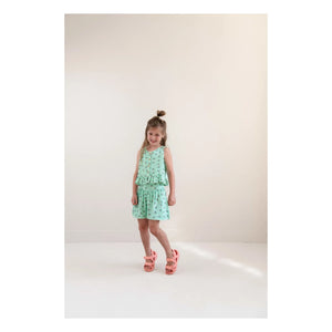 Jenest - Sofie Fleuri Organic Cotton Top | Turquoise
