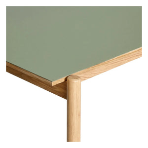 Hübsch - Crossed oak dining table | Olive
