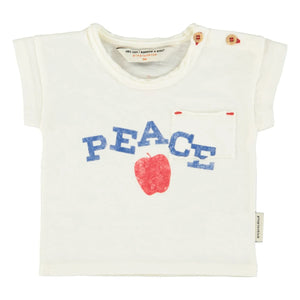 Piupiuchick - Peace T-Shirt | Ecru
