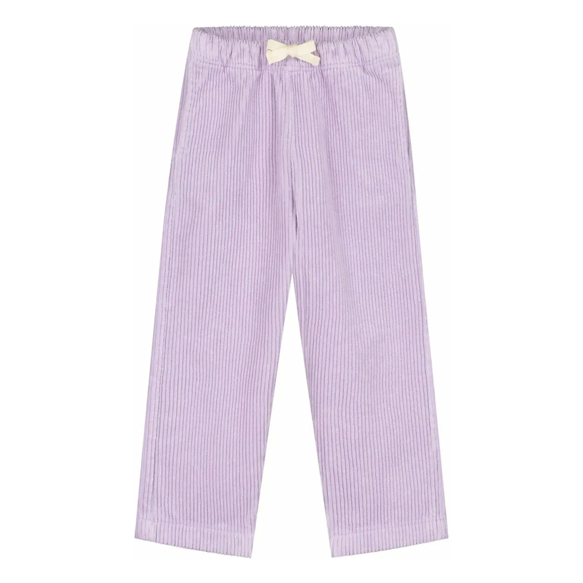 Yuki - Velvet Pants | Lilac