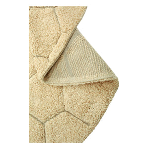 Lorena Canals - Honeycomb Round Rug | Gold Sand