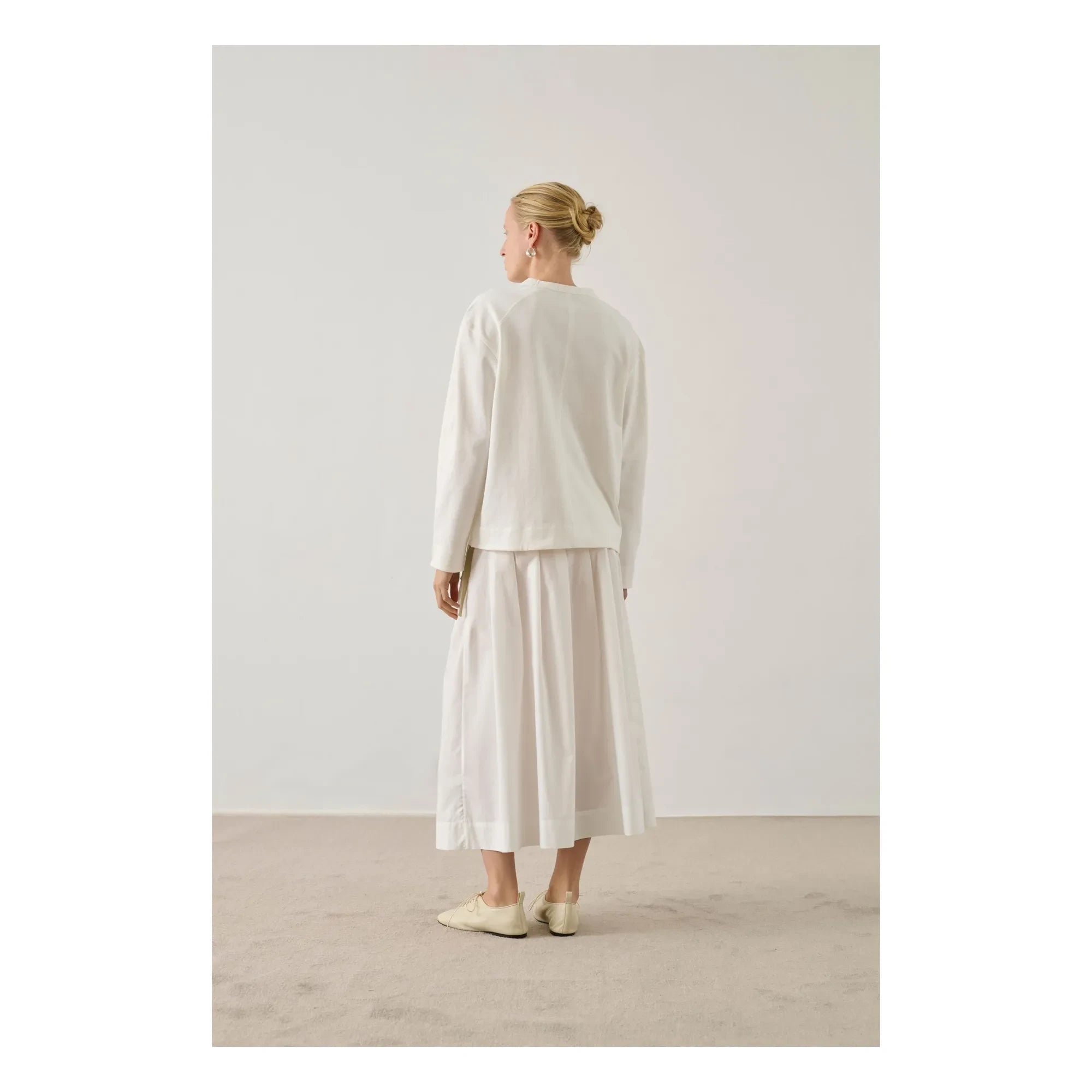 Soeur - Amalia Organic Cotton Skirt | Off-white