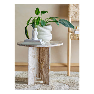 Bloomingville - Jasmia Marble Side Table | Brown