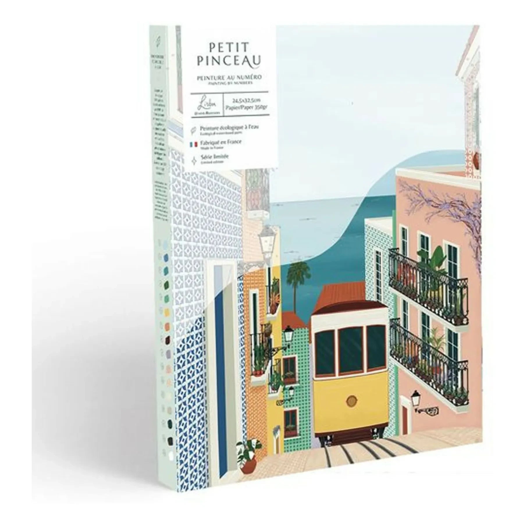 La Petite Épicerie - Coloring Set - Vero Illustrates’ Lisbon Tram