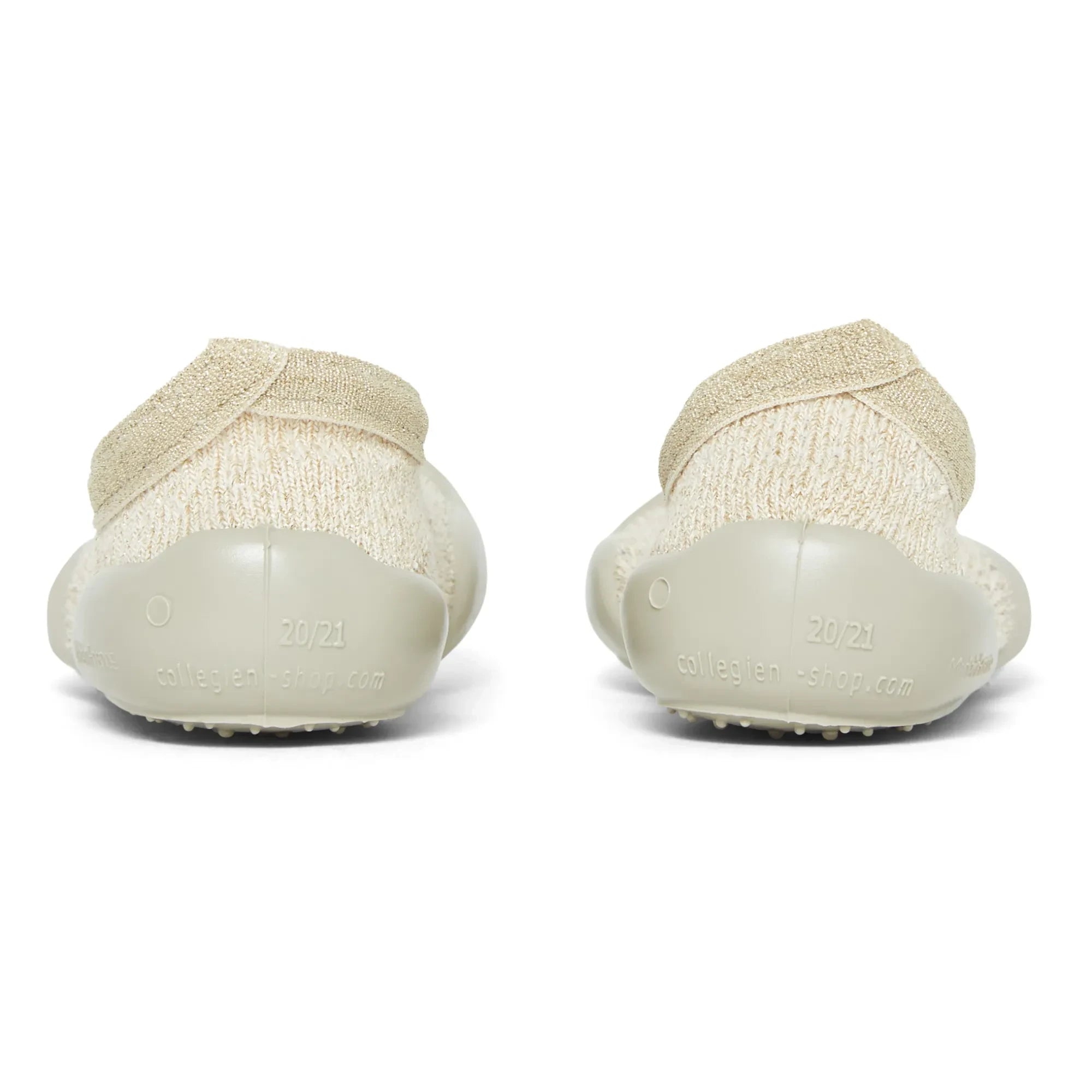 Collégien - Ruffled Ballerina Slippers | Beige