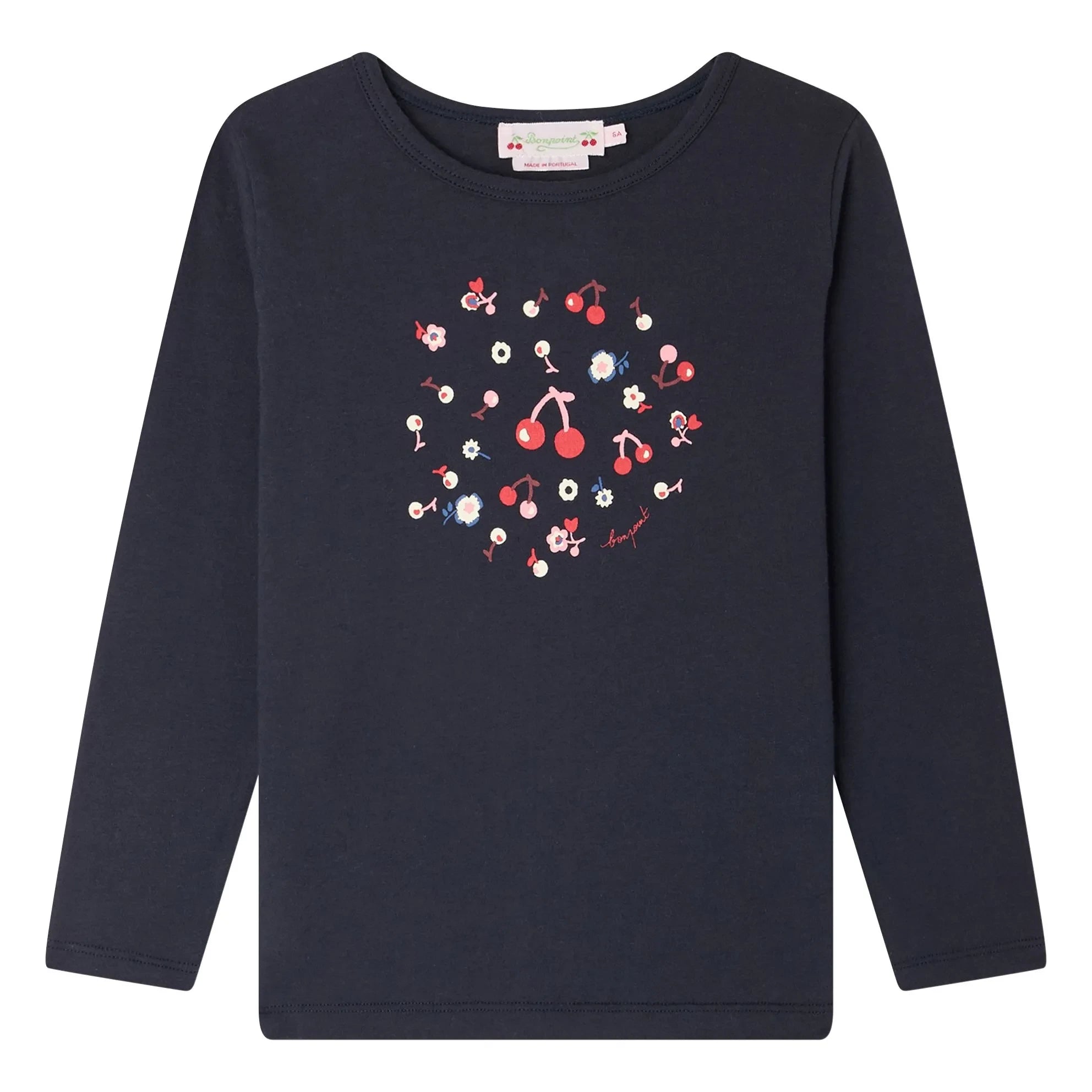 Bonpoint - Tidjiane Organic Cotton T-Shirt | Navy Blue