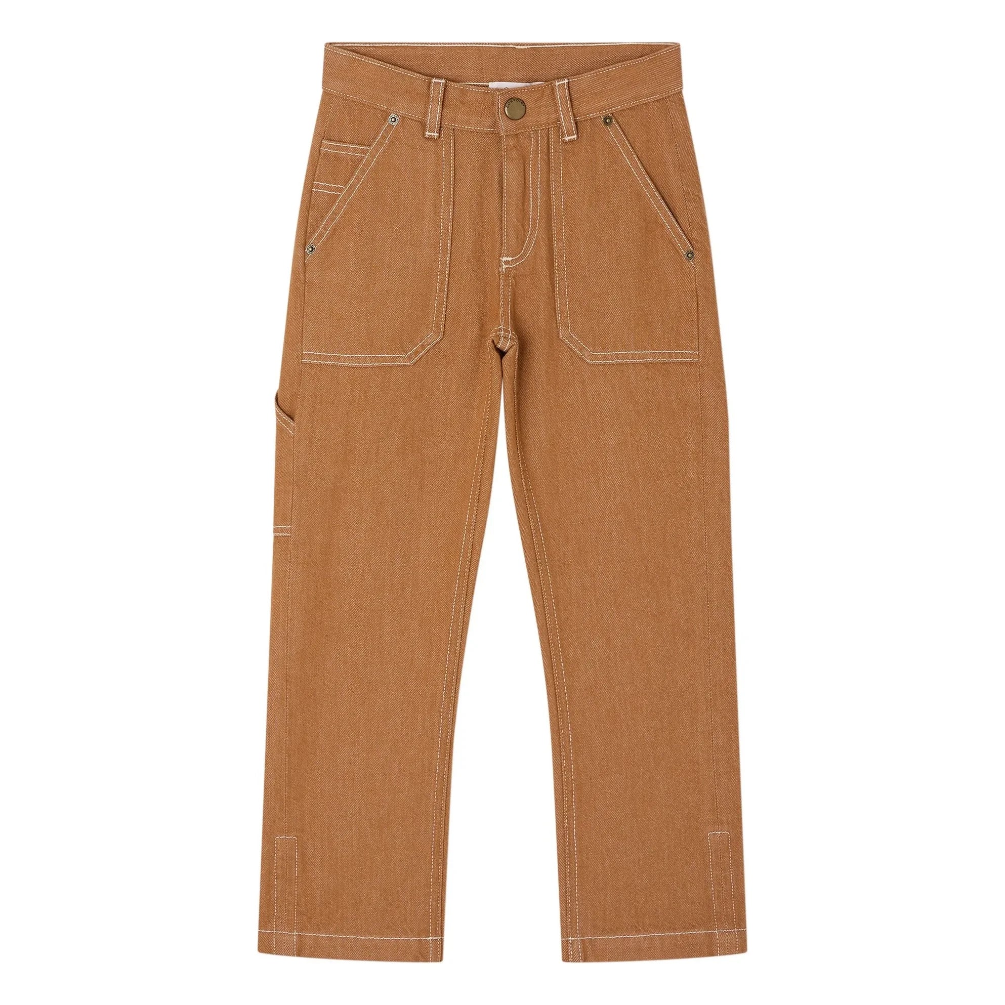 Bonpoint - Gael Organic Cotton Pants | Camel