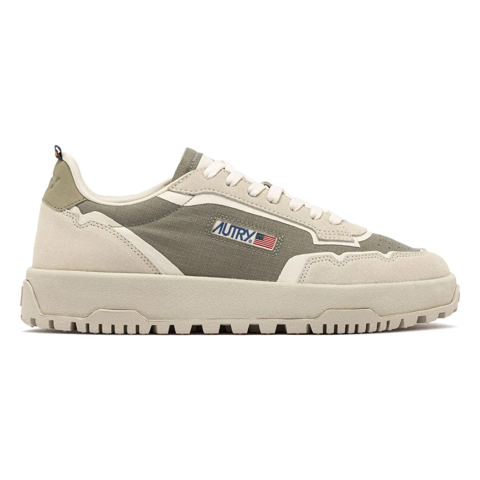 Autry - Wildplace Low Cordura and Suede Sneakers | Light Khaki