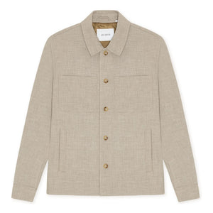 Les Deux - Veste Check Hybrid | Brown