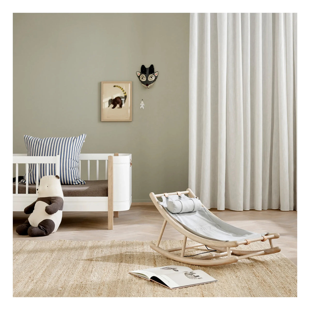 Oliver Furniture - Kids İçin Salıncak Yastığı | Gri