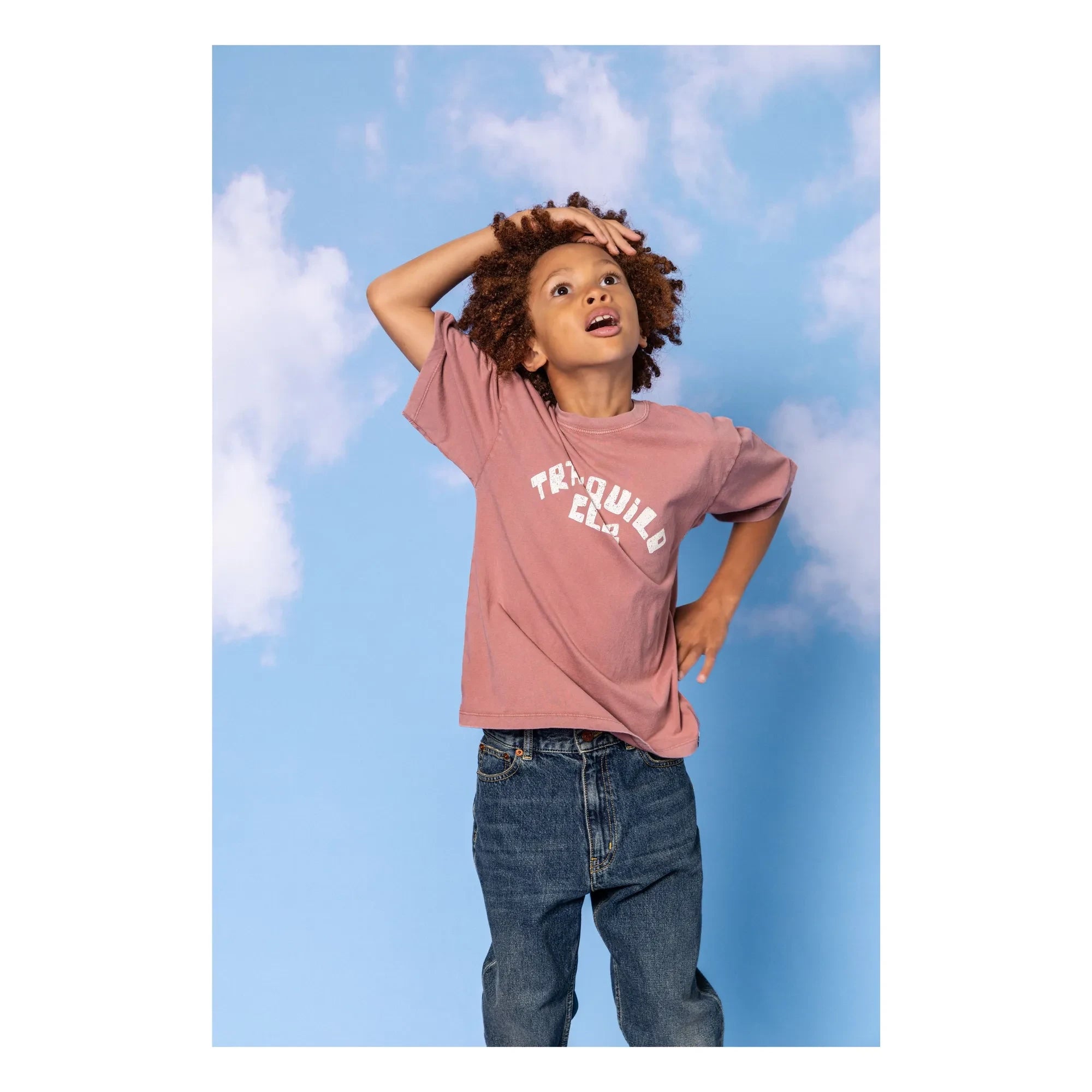 Hundred Pieces - Finn Organic Cotton T-Shirt | Plum