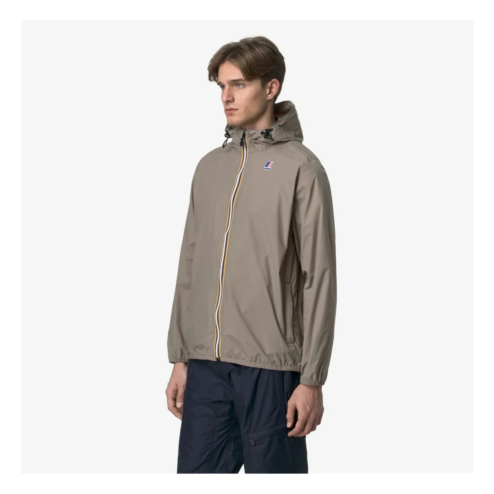 K-way - Windbreaker Le Vrai 4.0 Claude Ripstop Recycled Fibers | Brown mink