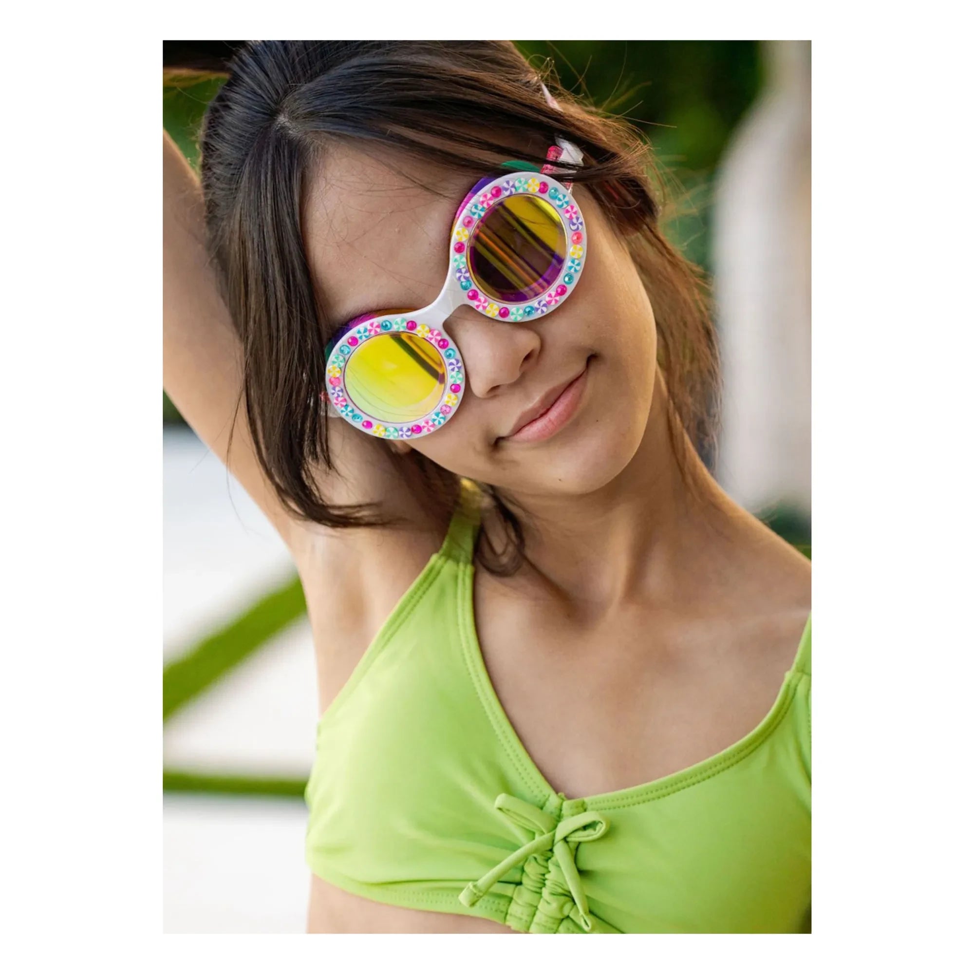 Bling2O - Glitter Stripe goggles