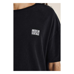 American Vintage - Crew Neck T-Shirt | Black