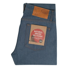 Naked & Famous - Weird Guy Natural Indigo Selvedge Jean | Indigo