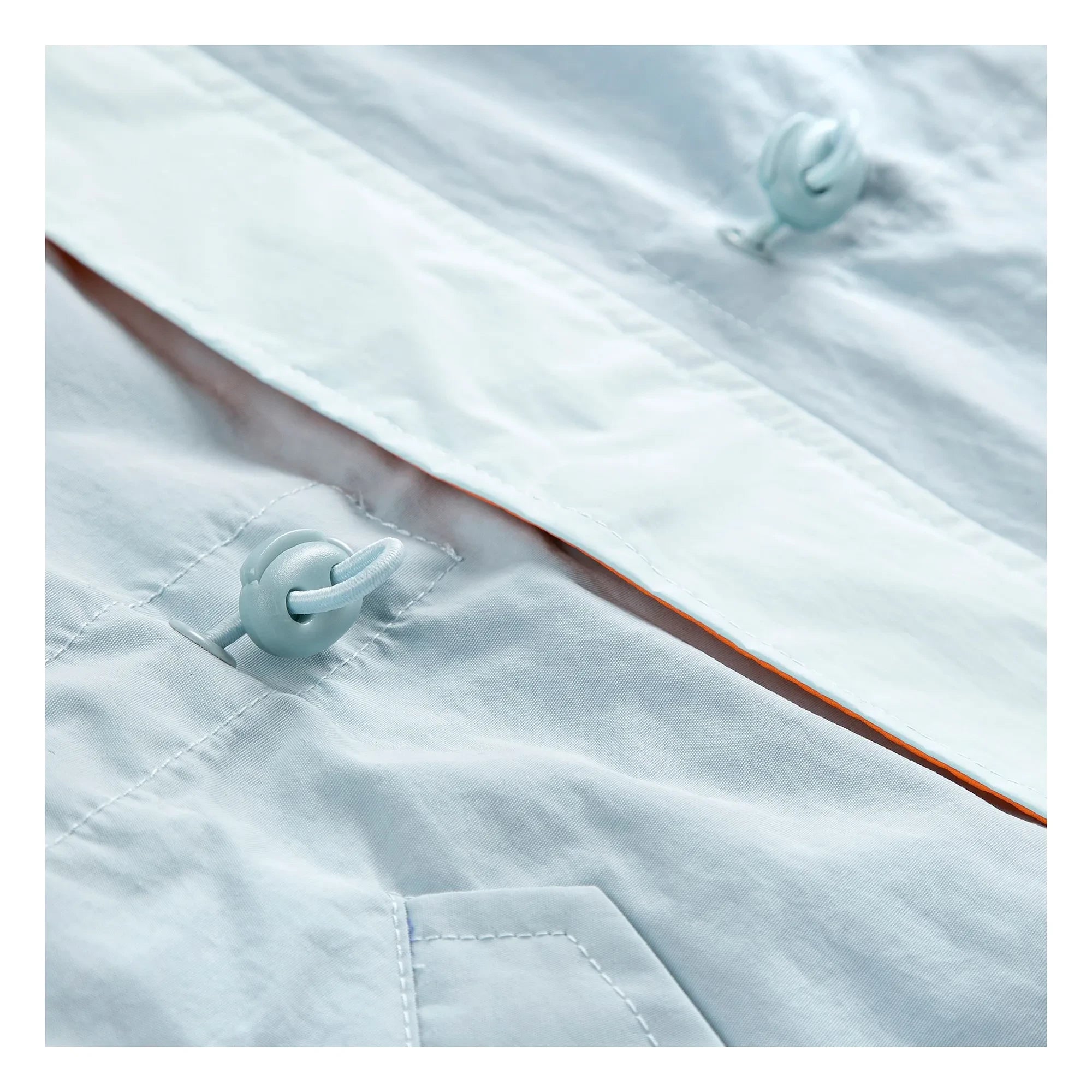 Bobo Choses - Recycled Fiber Waterproof Coat | Light Blue