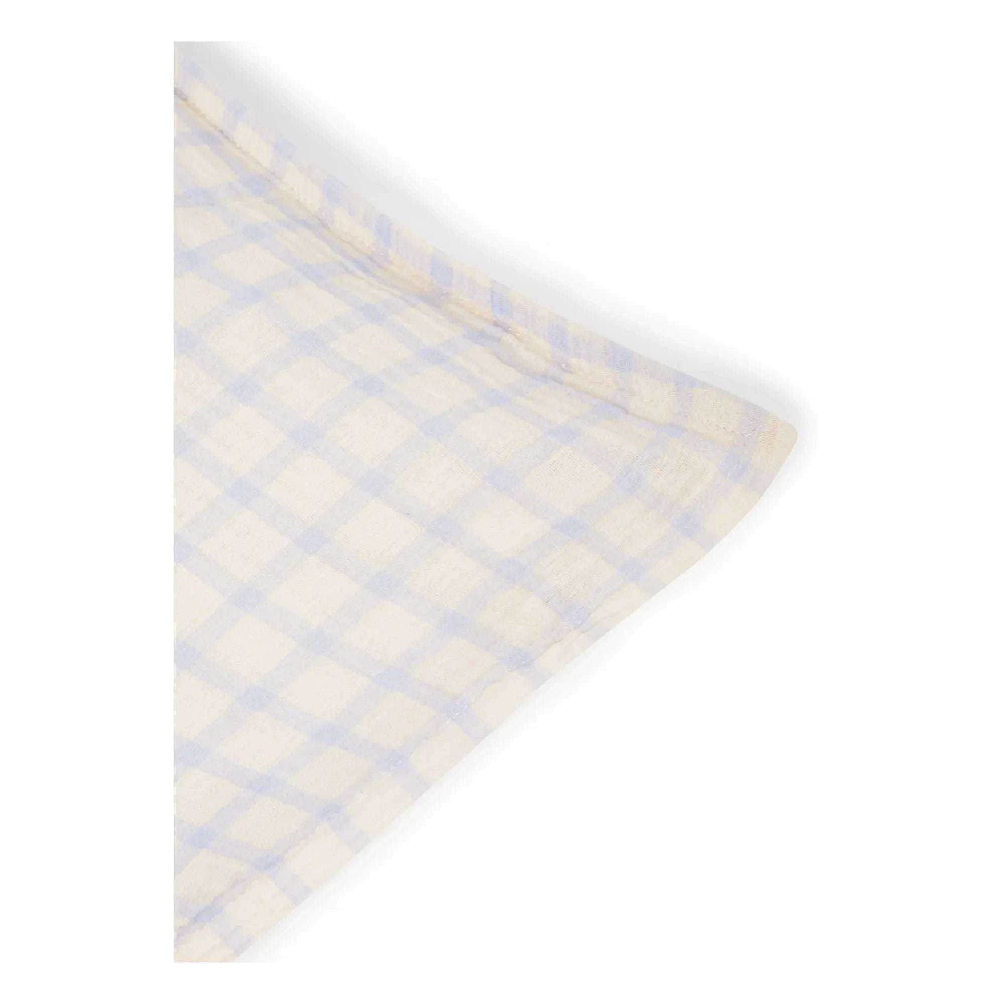garbo&friends - Gingham Sky Pillowcase | Light Blue
