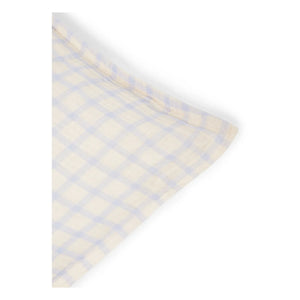 garbo&friends - Gingham Sky Pillowcase | Light Blue