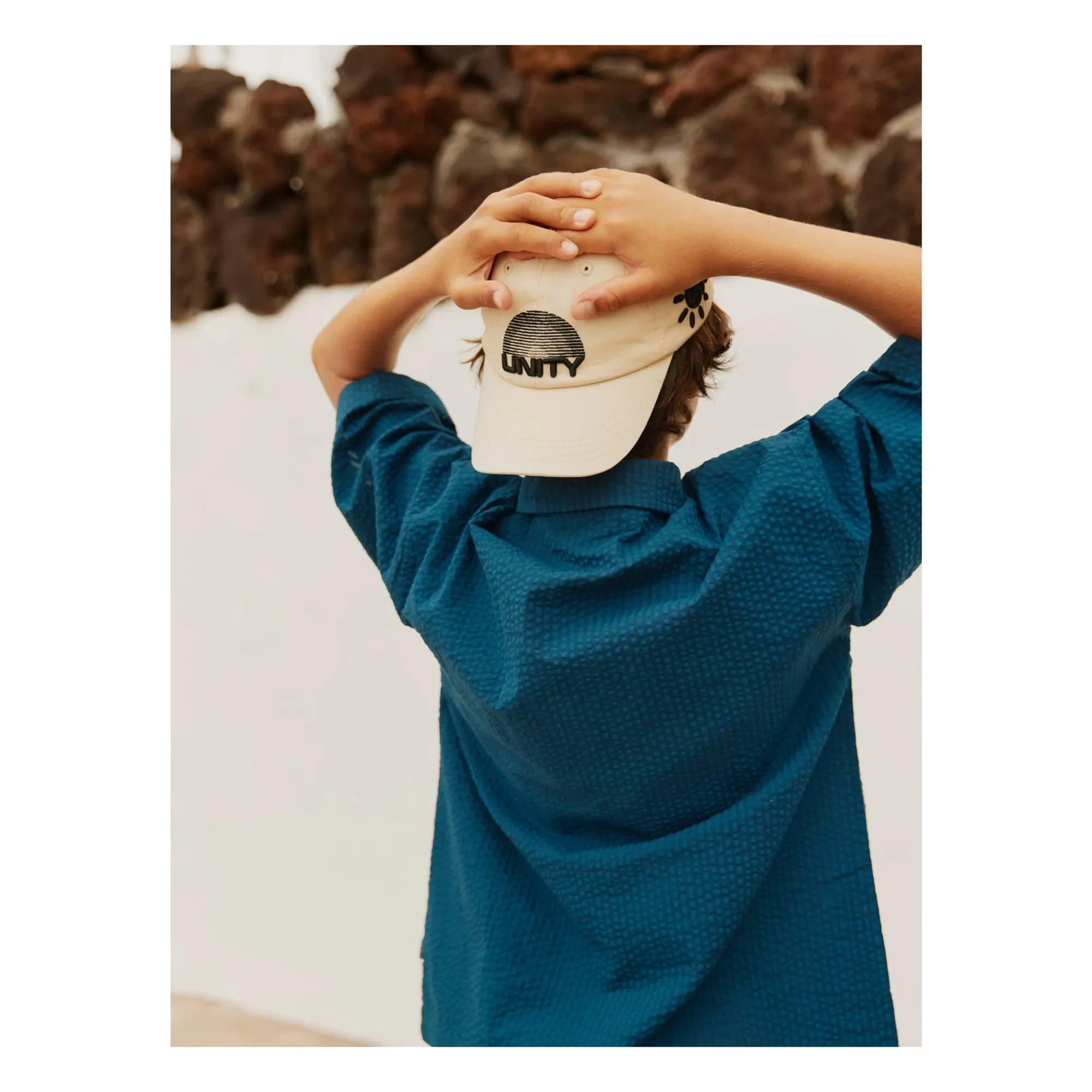 Molo - Steel Unity Hat | Ecru